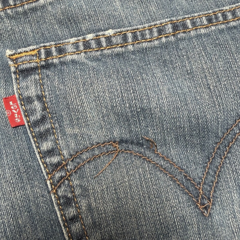 Levis 559 Jeans Men 36x34 Blue Relaxed Straight Leg Baggy Denim Casual Y2K‎ - Picture 10 of 15